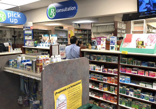 Ramesh at his Desert Hospital pharmacy